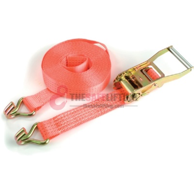 EN12195-2 Ratchet Strap Tie Down 5ton With Double J hooks