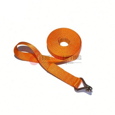 EN12195-2 Ratchet Strap Tie Down 5ton With Double J hooks