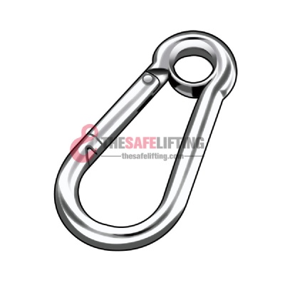 Snap Hook With Eyelet DIN5299A